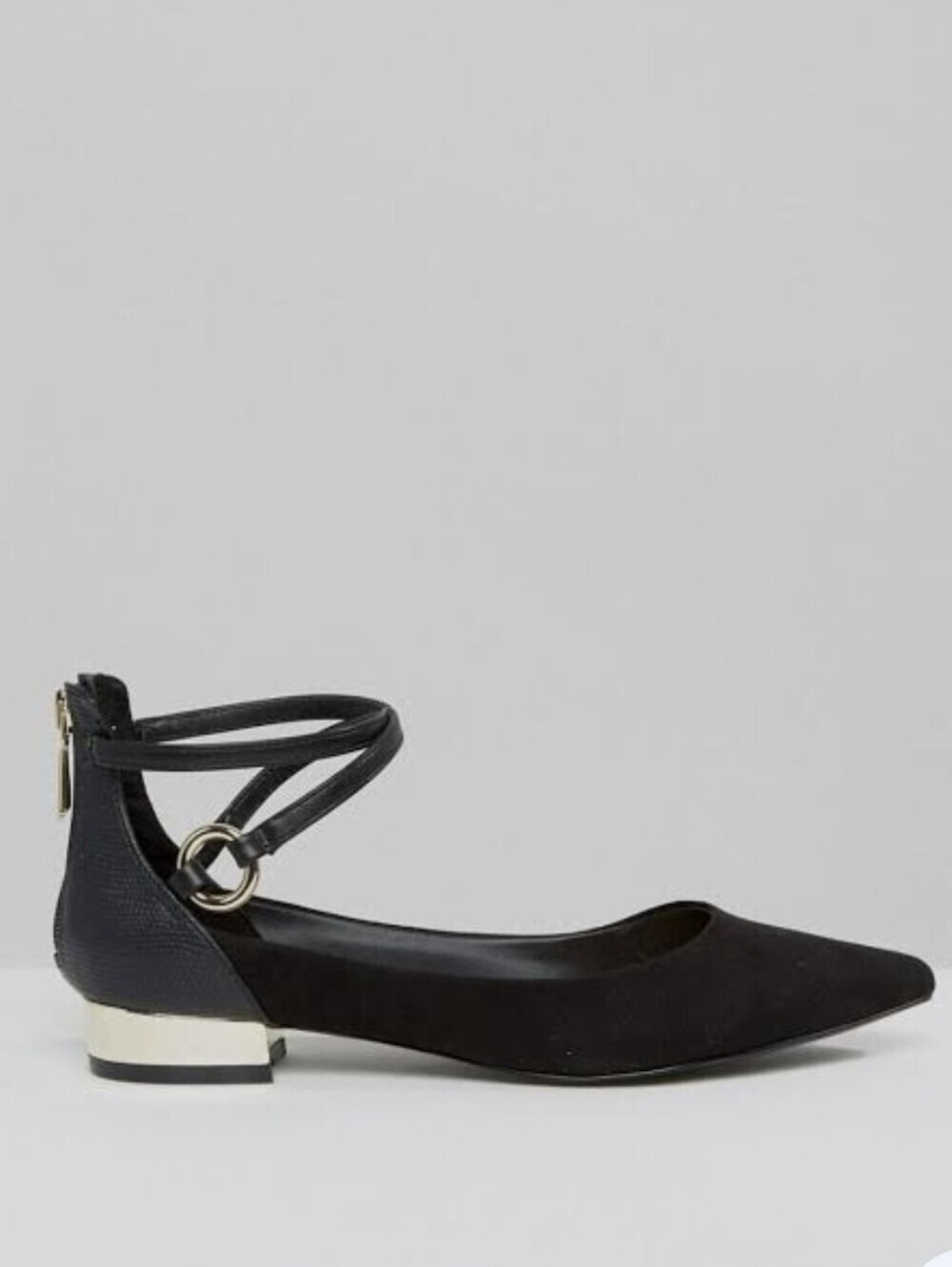 ALDO Biacci ankle strap Ballet Flats Size 8
